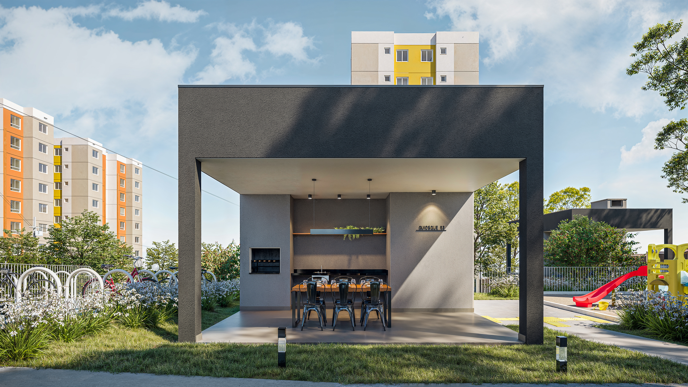 Residencial Multifamiliar de 2 quartos, 35m² no bairro Jardim Nova Esperança, em Londrina | Eu Corretor