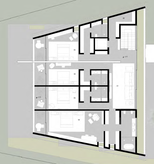 Planta 03 - 4 dorm 1898m² - superior