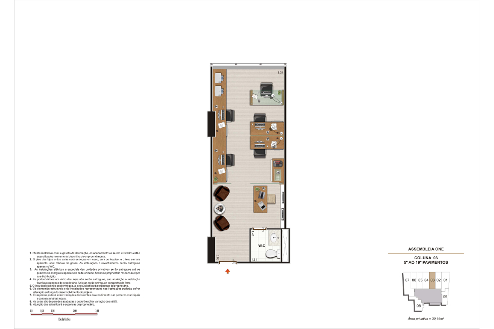 Assembleia One - Comercial Assembleia One - Comercial