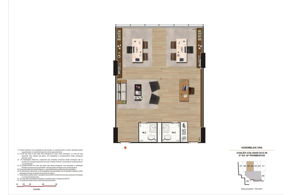 Assembleia One - Comercial Assembleia One - Comercial