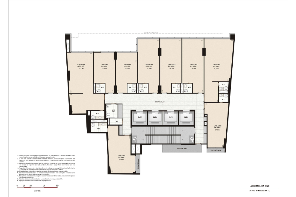 Assembleia One - Comercial Assembleia One - Comercial