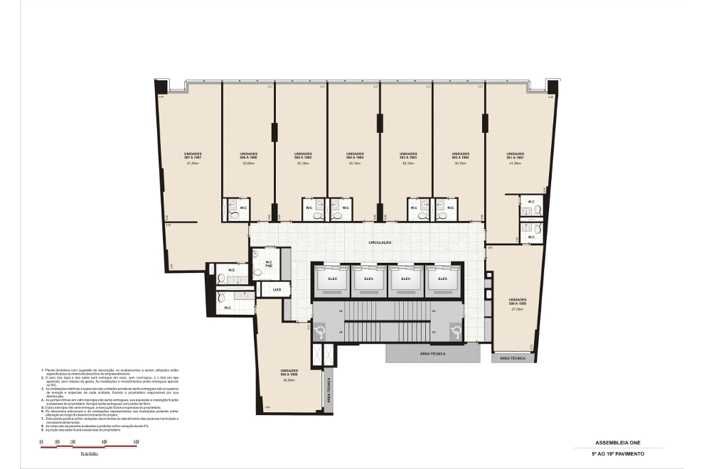 Assembleia One - Comercial Assembleia One - Comercial