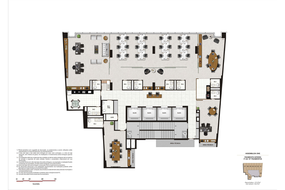 Assembleia One - Comercial Assembleia One - Comercial
