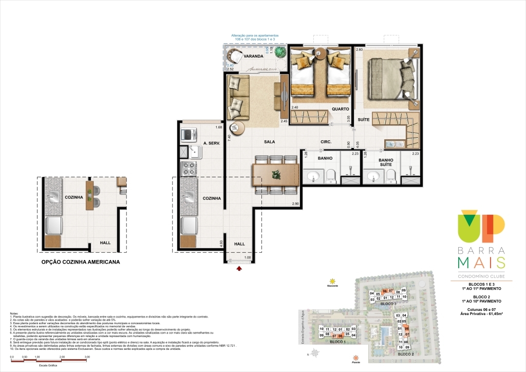 UP Barra Mais Condomínio Clube - Even RJ
