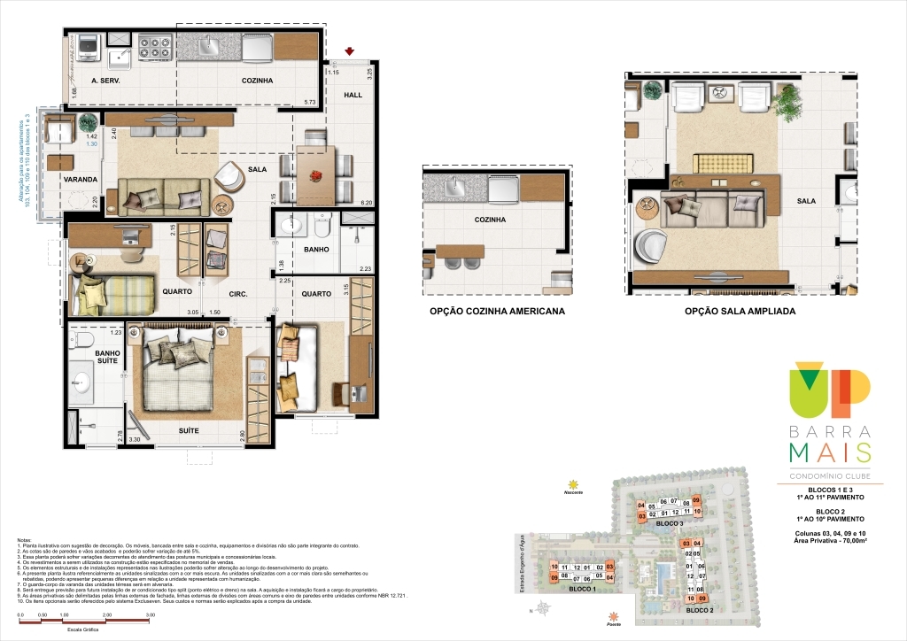 UP Barra Mais Condomínio Clube - Even RJ