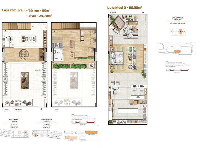 Link Office Mall & Stay - Lojas