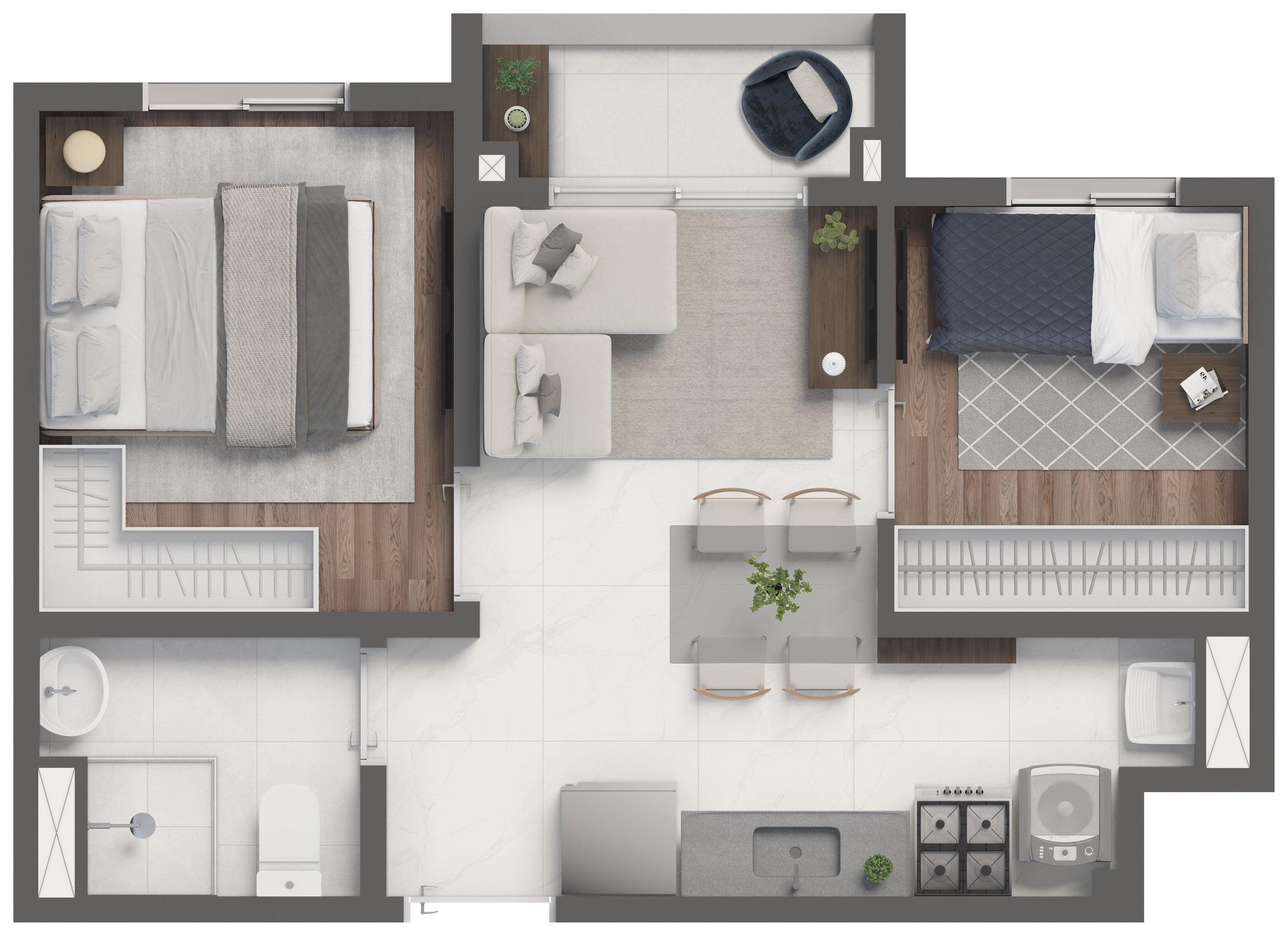 Apartamento à venda com 1 quarto, 1 banheiro e 24m² no Santo Amaro, São Paulo (SP) — foto 20 de 30