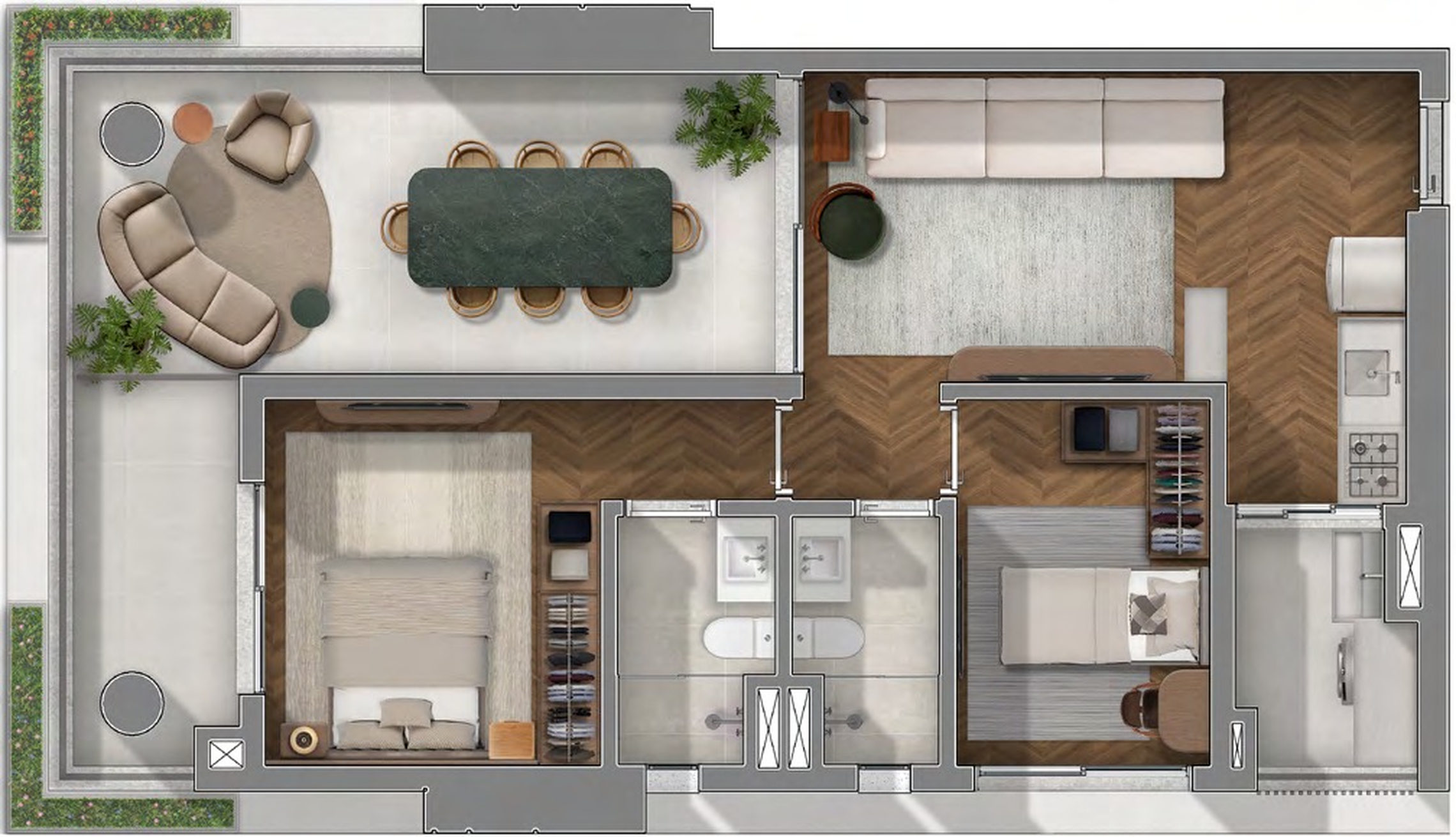 Cobertura, 1 quarto, 91 m² - Foto 27