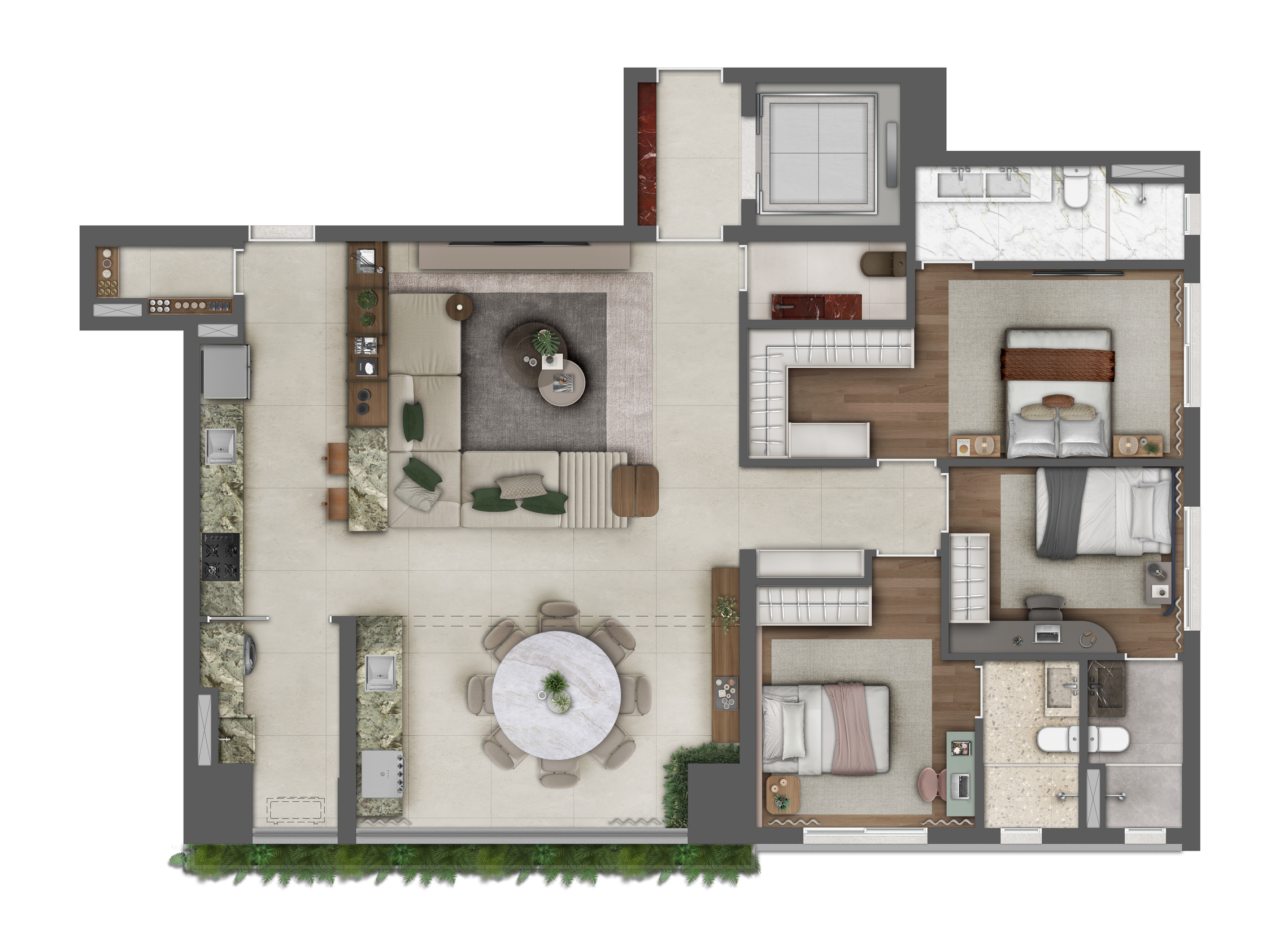 Apartamento à venda com 3 quartos, 5 banheiros, 2 vagas e 149m² no Pinheiros, São Paulo (SP) — foto 17 de 27