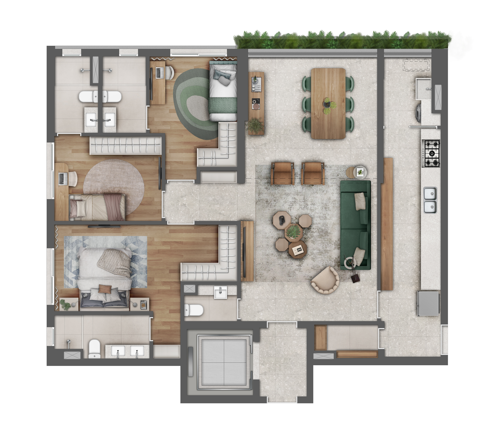 Apartamento à venda com 3 quartos, 5 banheiros, 2 vagas e 149m² no Pinheiros, São Paulo (SP) — foto 14 de 27