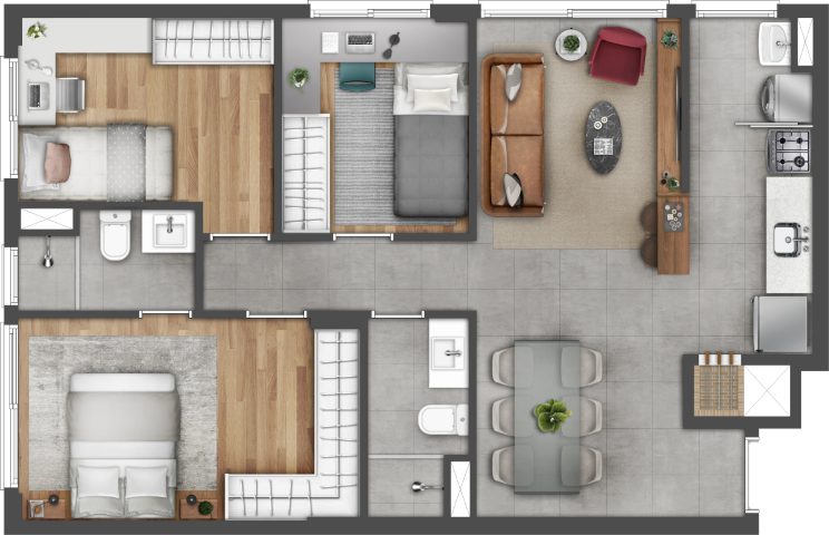 Supreme Altos do Central Parque - Melnick