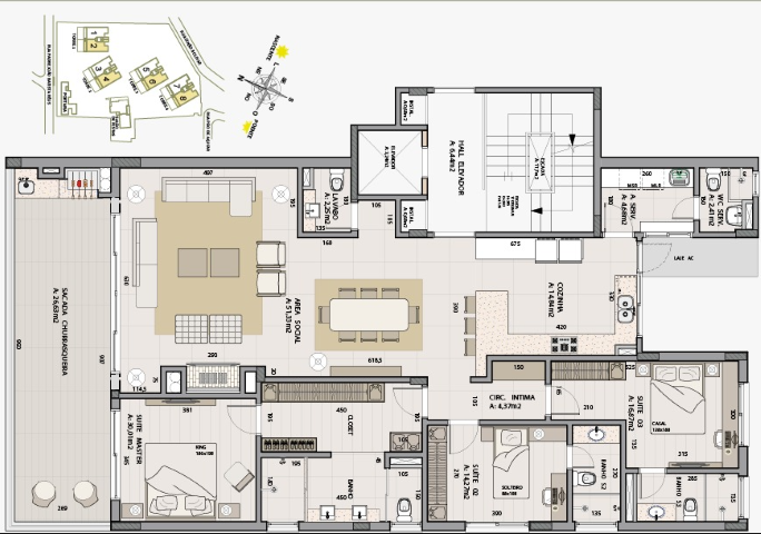 Altos da Chácara - Clave