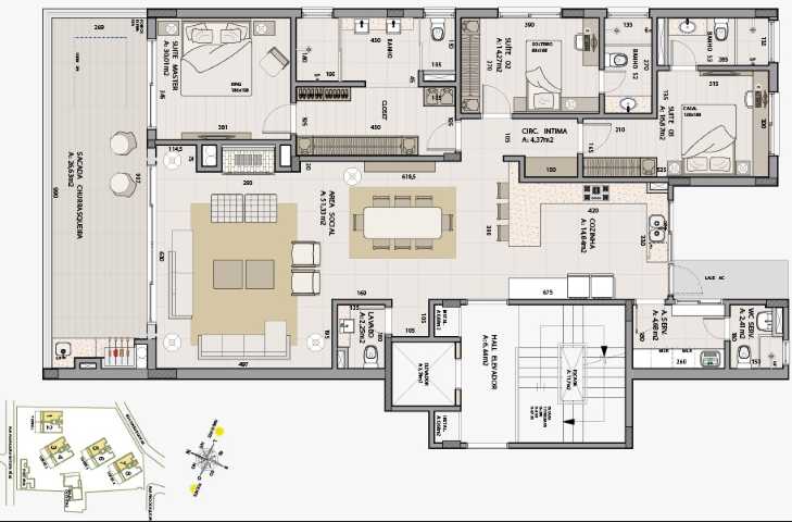 Altos da Chácara - Clave