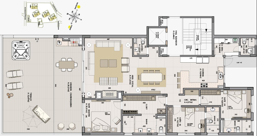 Altos da Chácara - Clave