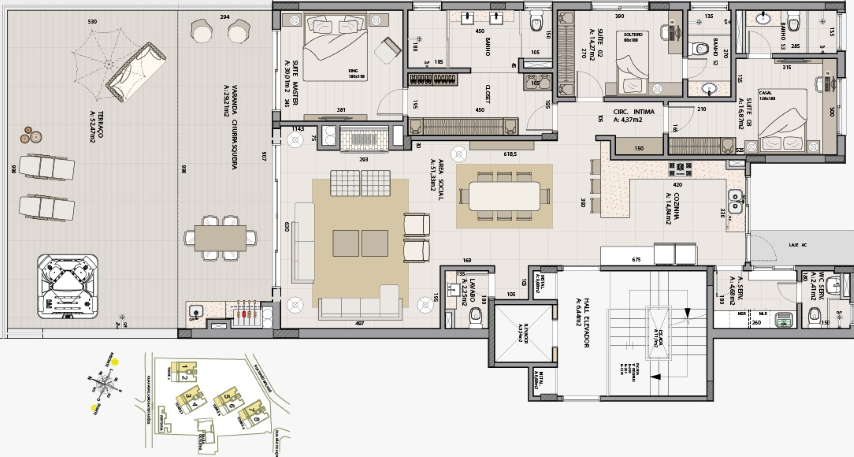 Altos da Chácara - Clave