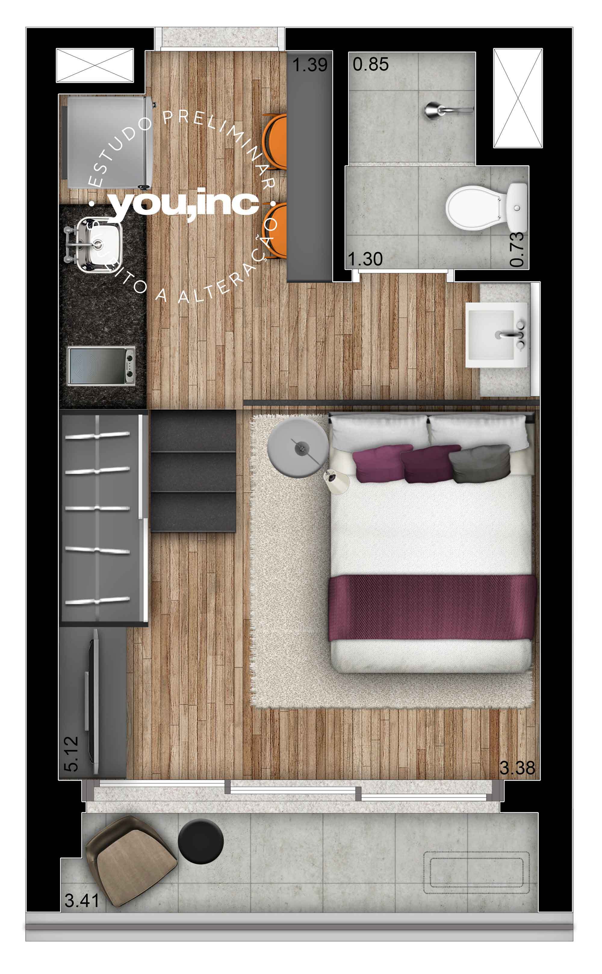 Apartamento, 2 quartos, 67 m² - Foto 1