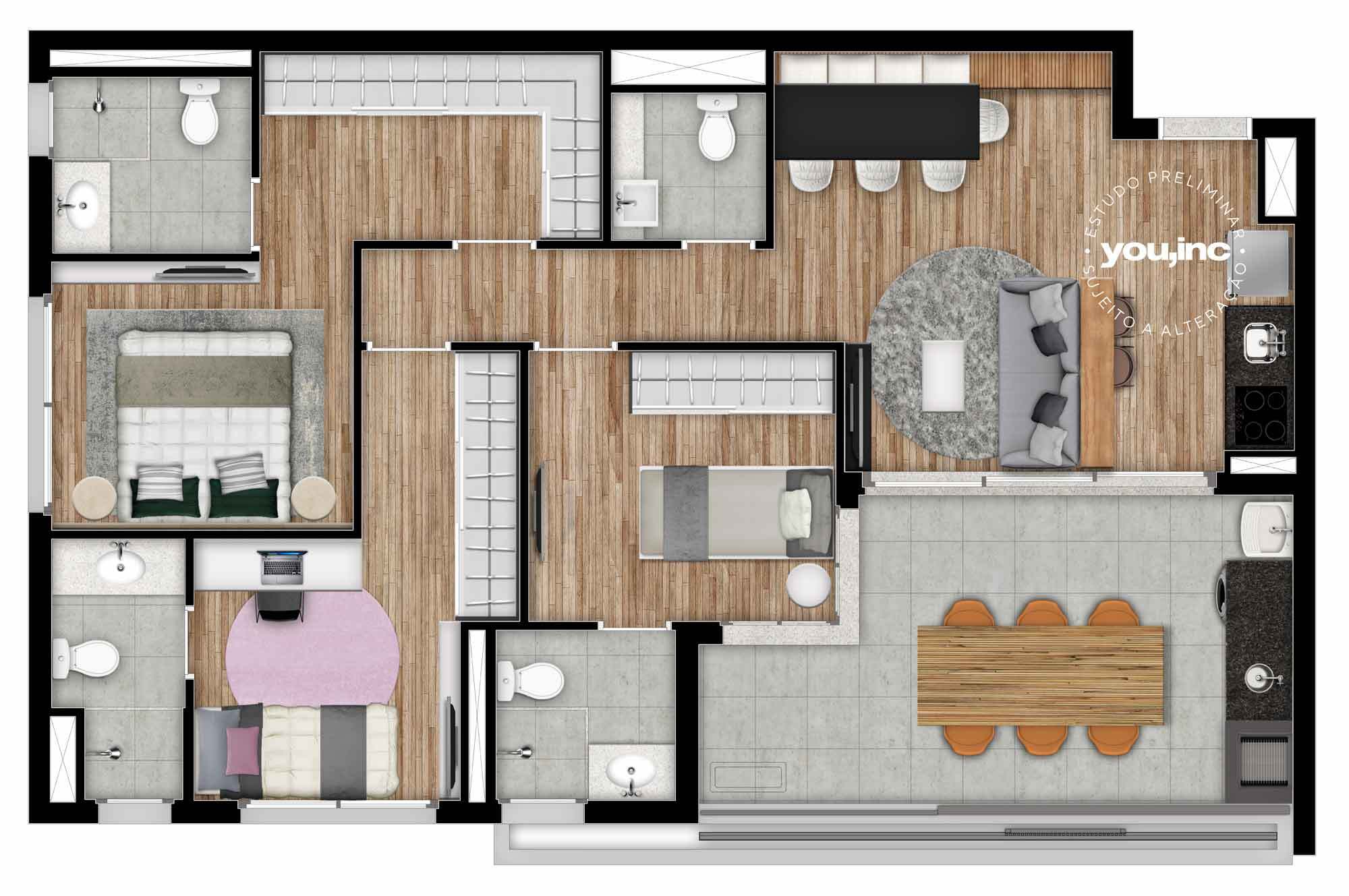 Apartamento, 2 quartos, 67 m² - Foto 11