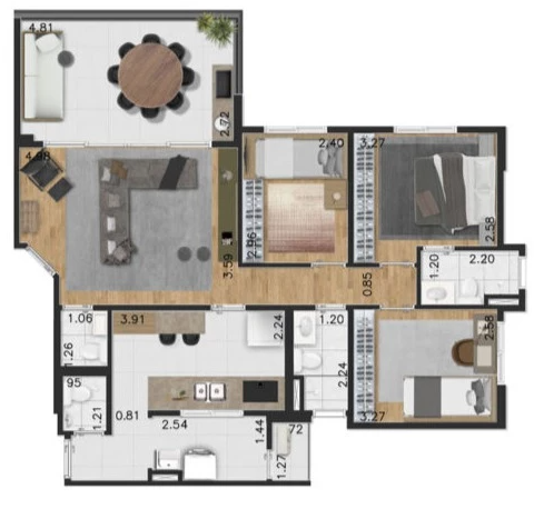 Exclusiv Vila Mariana - ZKF