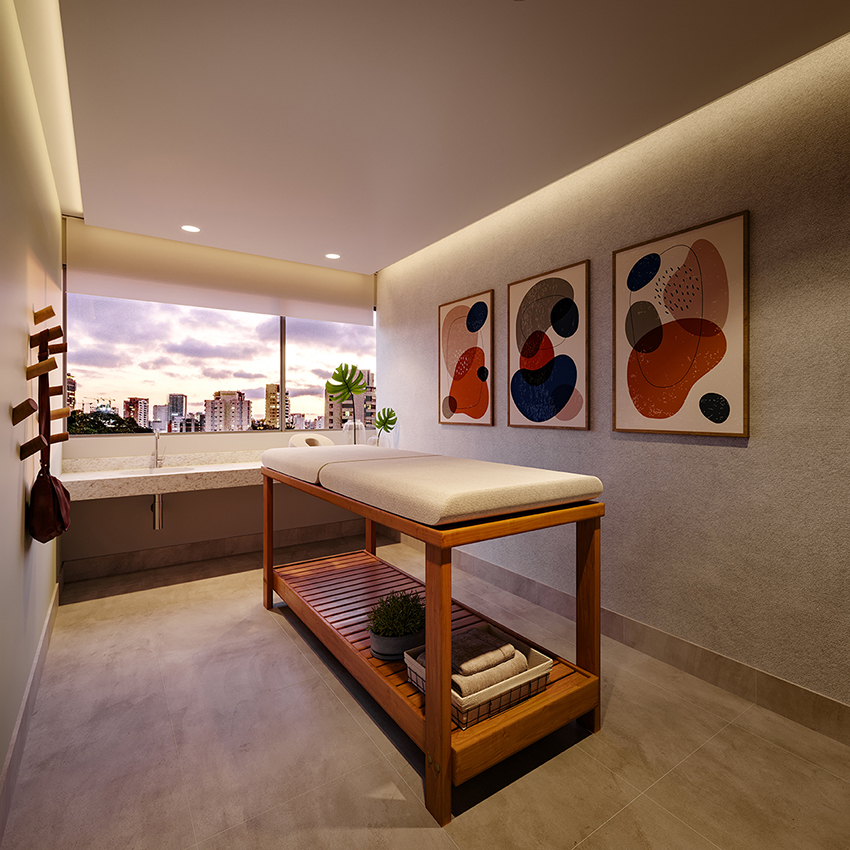 Sala de massagem