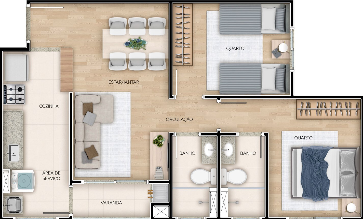 Residencial Porto Fazenda Real - MRV RS Residencial Porto Fazenda Real - MRV RS