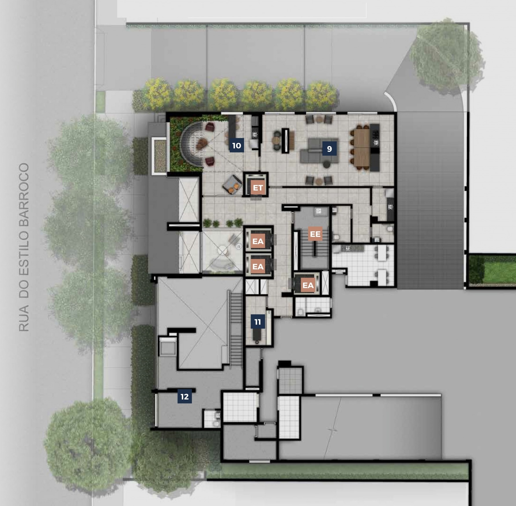 Estilo Chácara Santo Antônio Residence - MAC Estilo Chácara Santo Antônio Residence - MAC