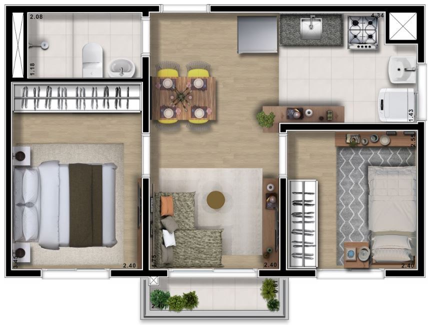 Viva Smart Itaquera - Casa8