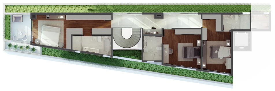 Planta 05 - 3 dorm 244 41m² - duplex superior