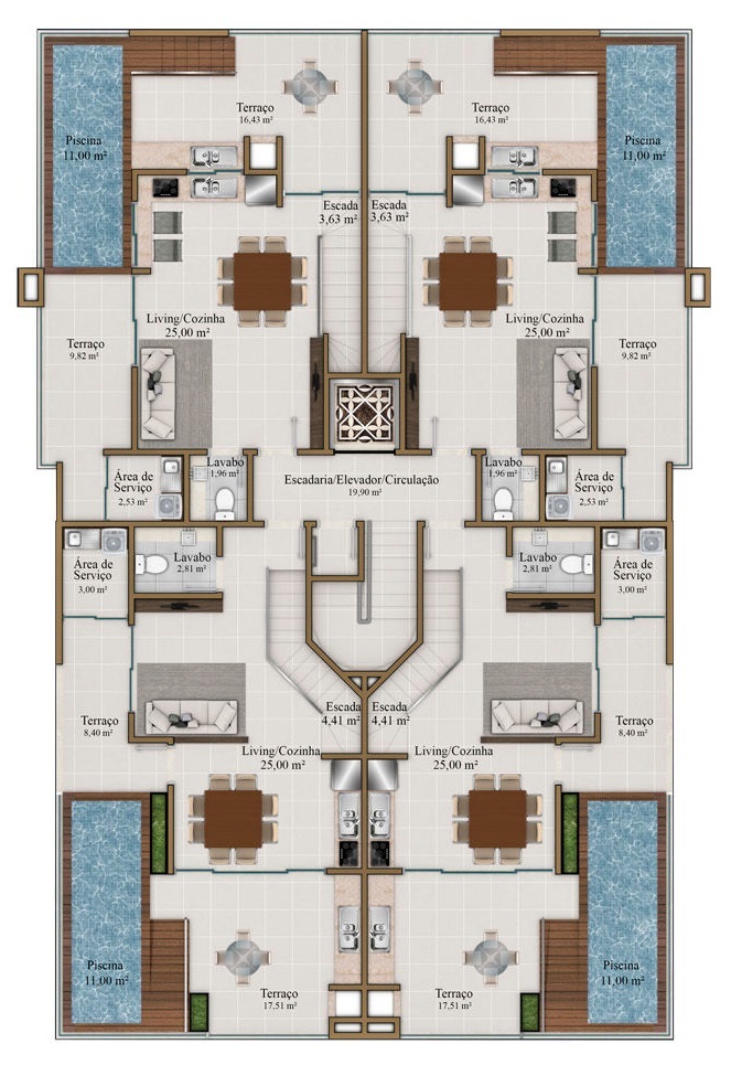 Marlim Branco - Schürmann Construtora Marlim Branco - Schürmann Construtora