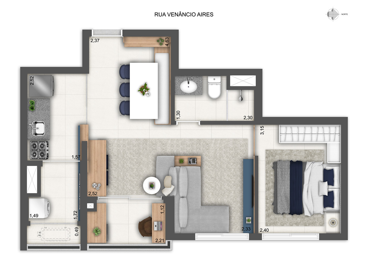 Modo Pompeia - Residencial Modo Pompeia - Residencial
