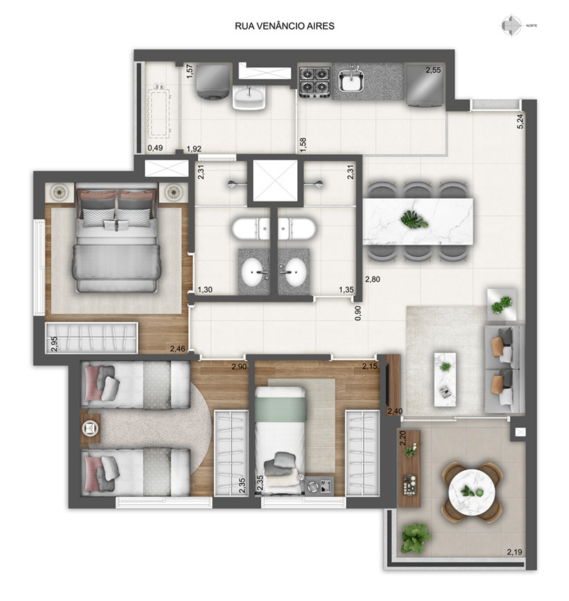Modo Pompeia - Residencial Modo Pompeia - Residencial