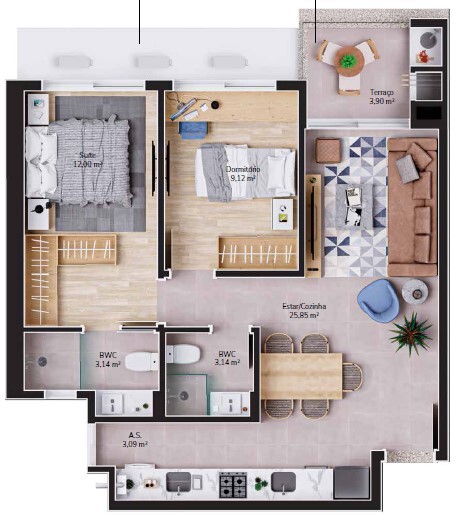 Home Cacupé - Lumis Construtora