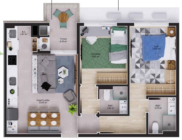 Home Cacupé - Lumis Construtora