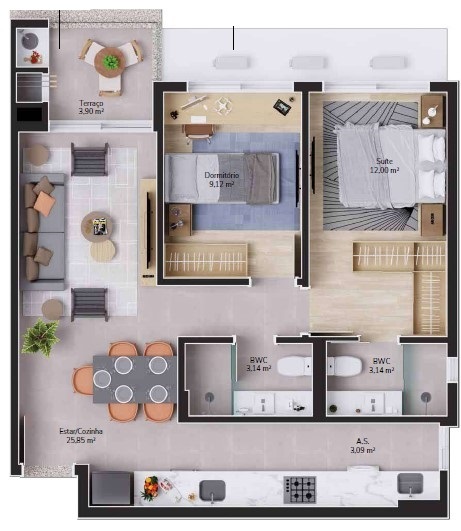 Home Cacupé - Lumis Construtora