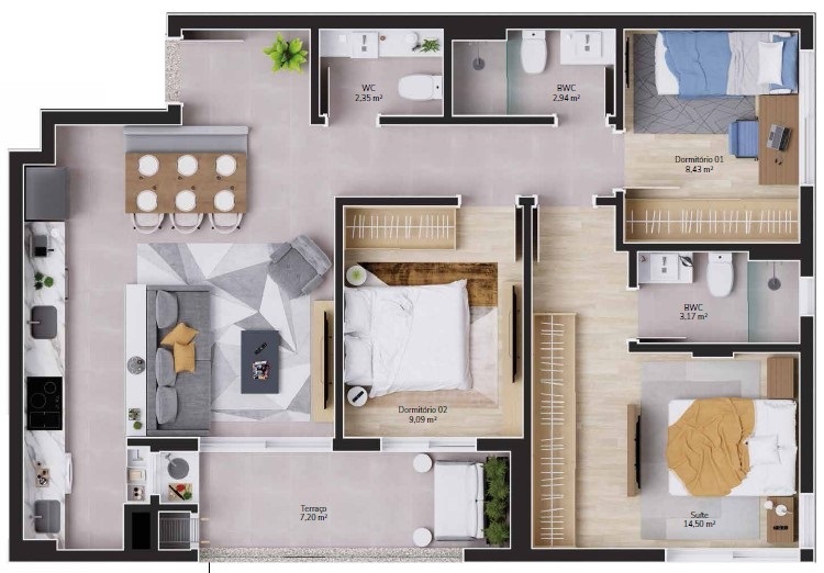 Home Cacupé - Lumis Construtora