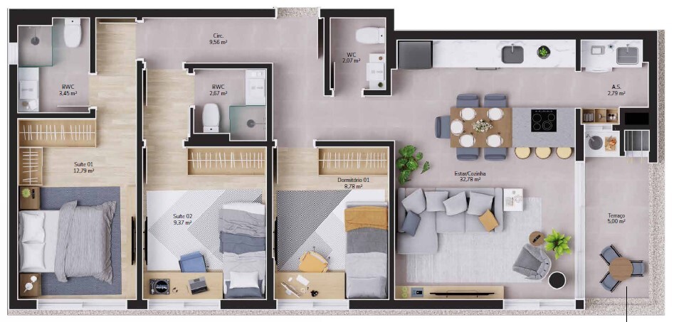 Home Cacupé - Lumis Construtora