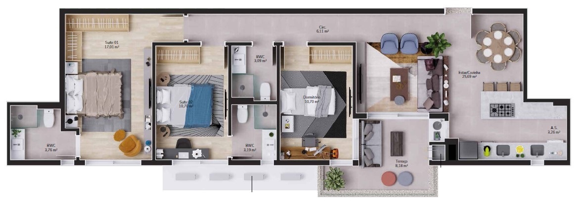 Home Cacupé - Lumis Construtora