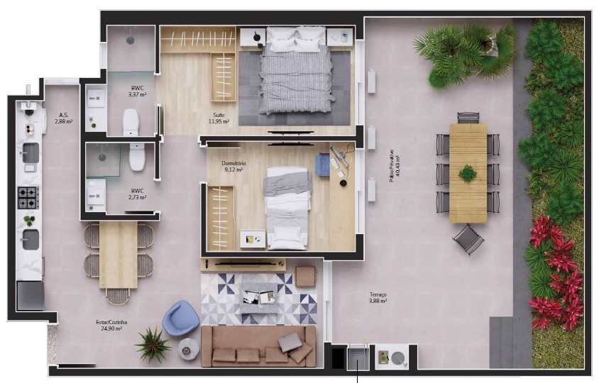 Home Cacupé - Lumis Construtora