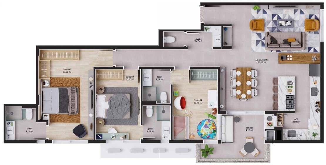 Home Cacupé - Lumis Construtora