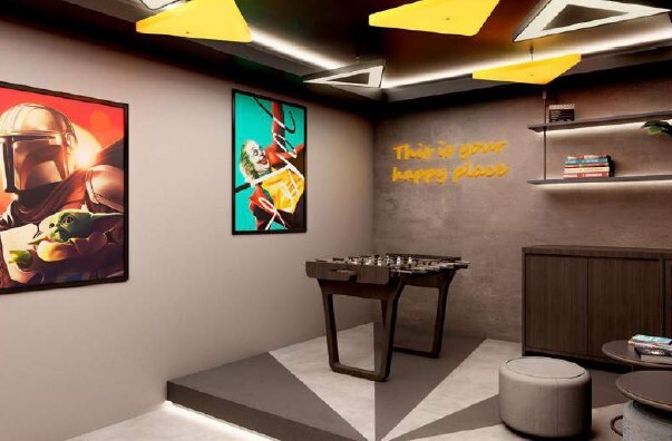 Sala de jogos juvenil