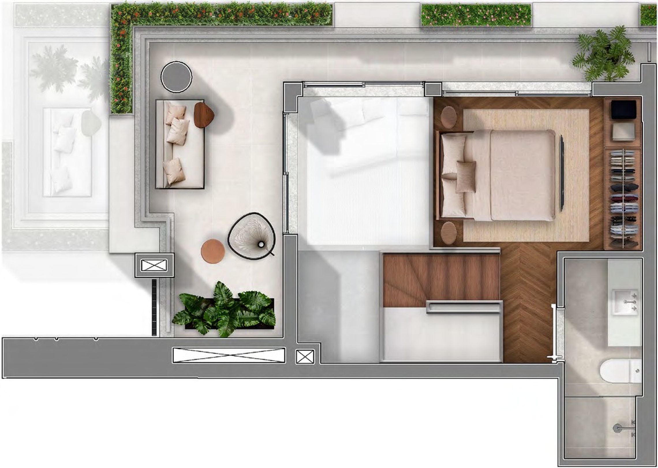 Cobertura, 1 quarto, 91 m² - Foto 24