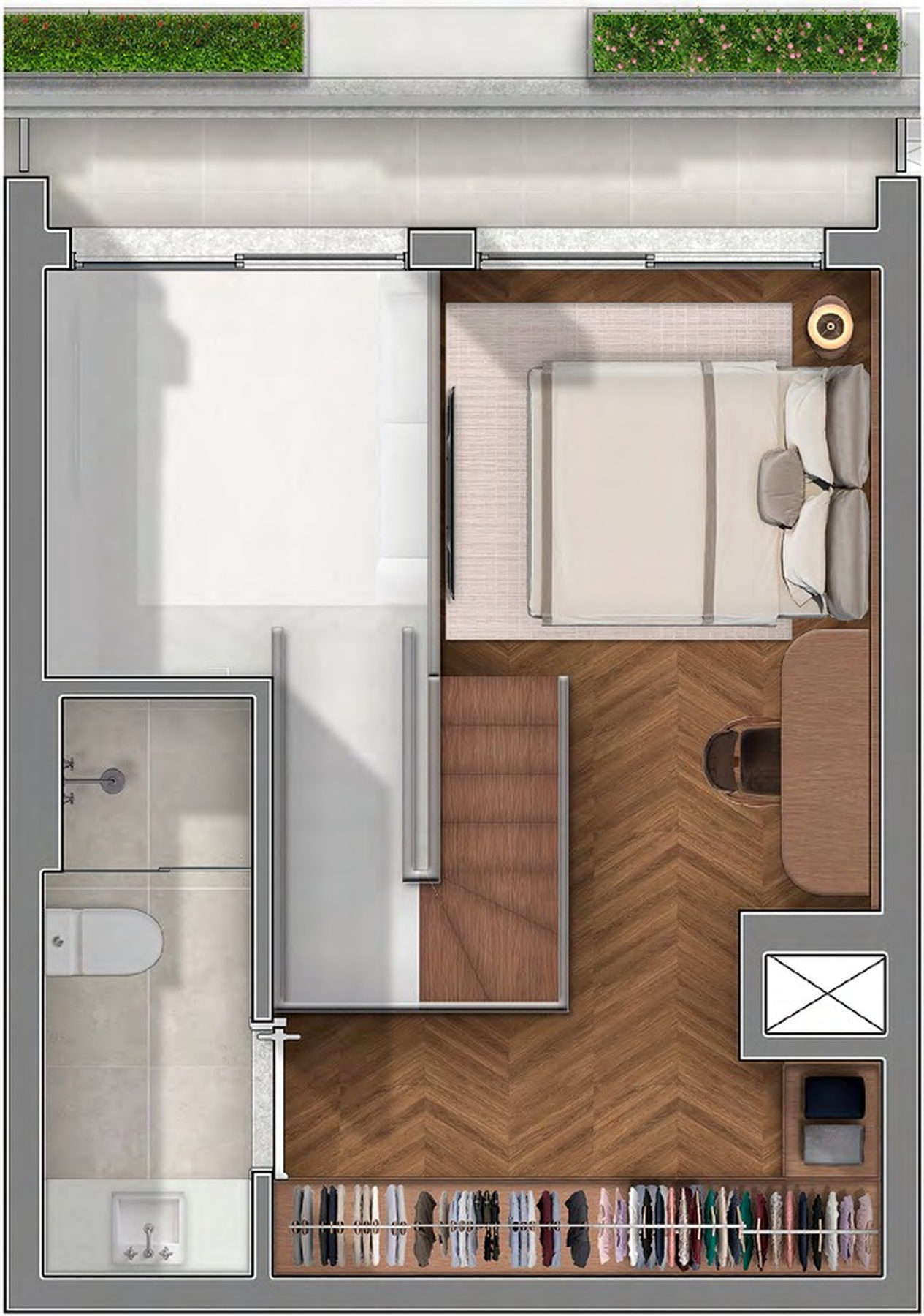 Cobertura, 1 quarto, 91 m² - Foto 11