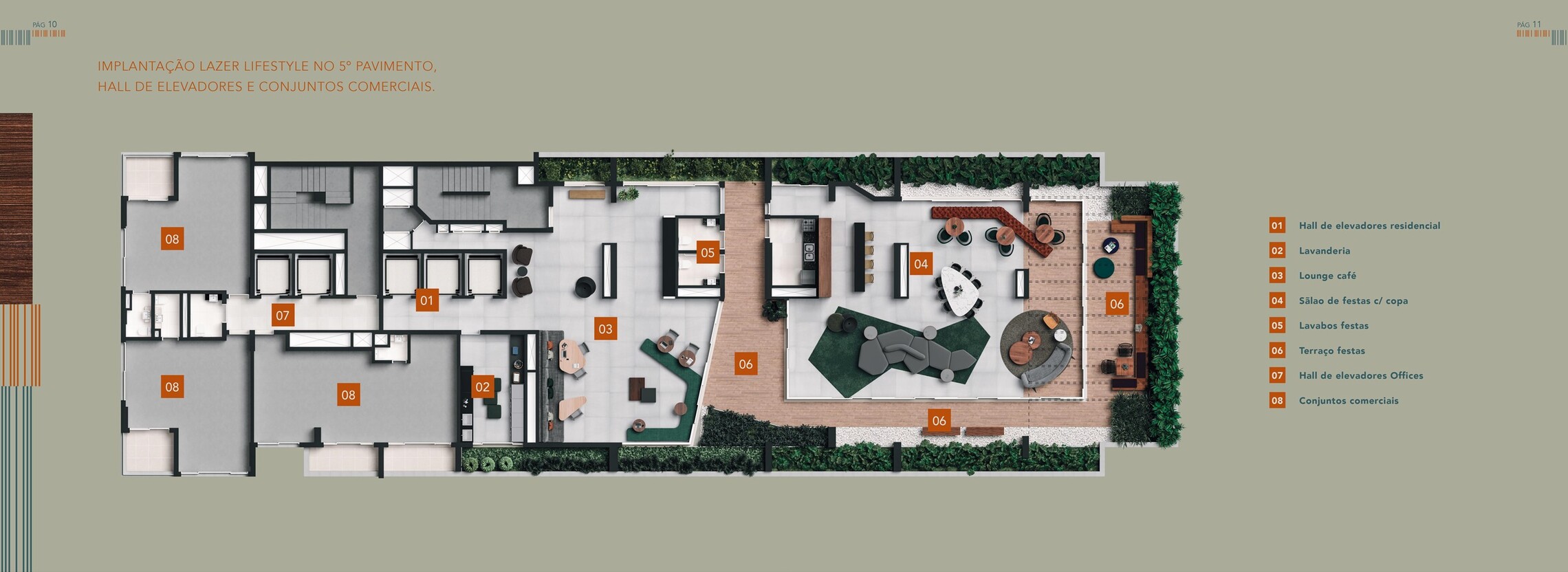 Pavimento 5º andar
