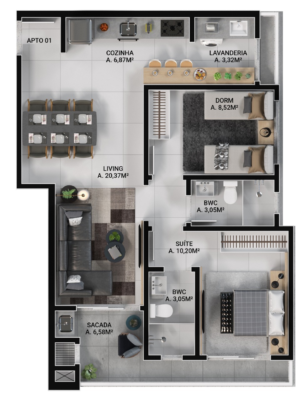 Scenarium Tower - WSelent Empreendimentos Scenarium Tower - WSelent Empreendimentos