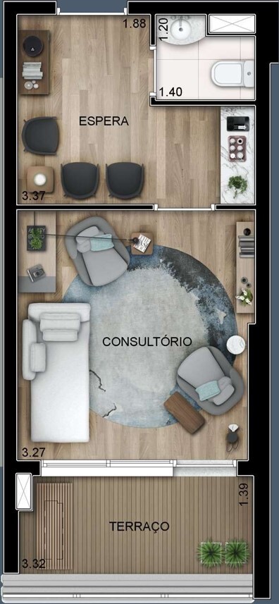 Ária Higienópolis - Comercial Ária Higienópolis - Comercial