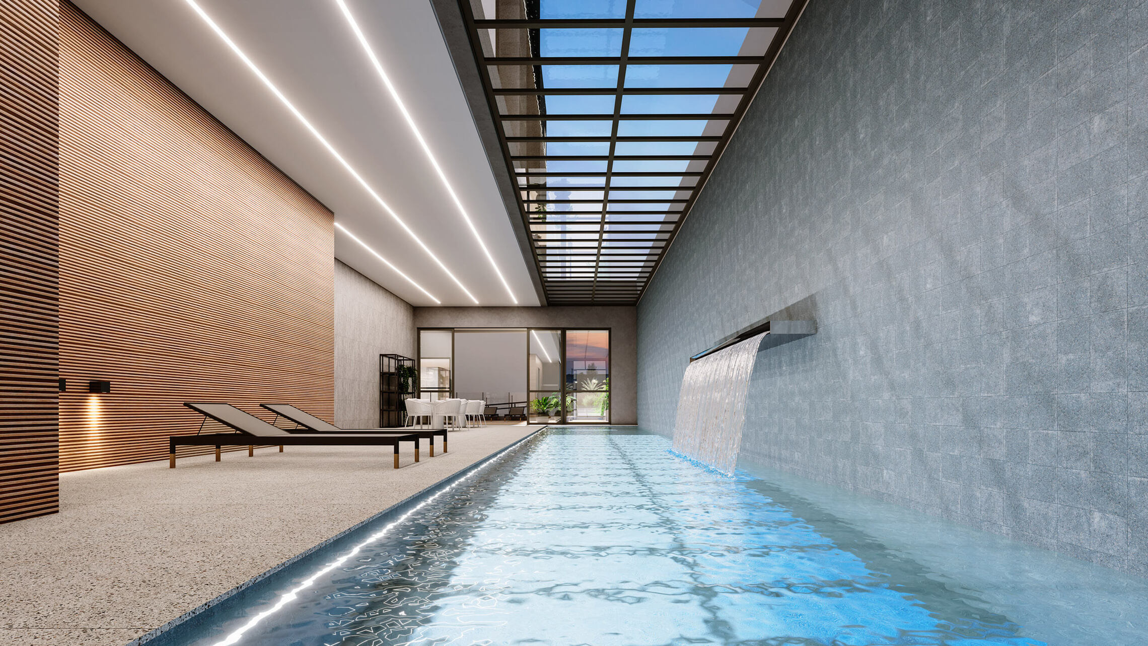 Piscina coberta