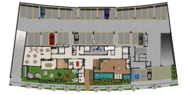 Duo Sky Garden - Partini