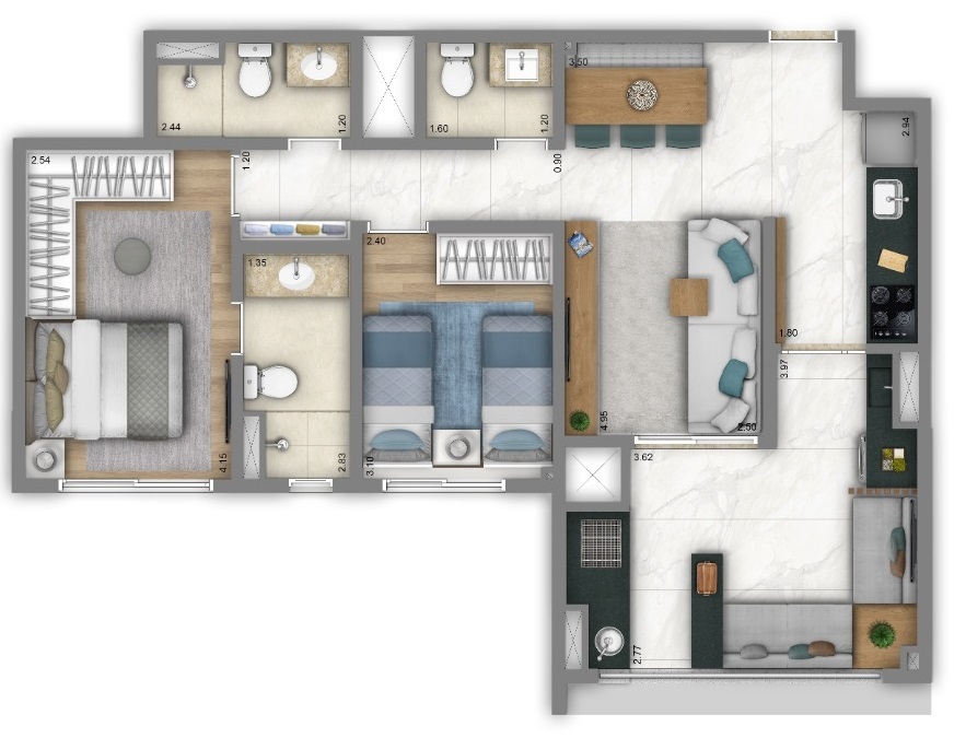 Living Unique Freguesia do Ó - Living SP Living Unique Freguesia do Ó - Living SP