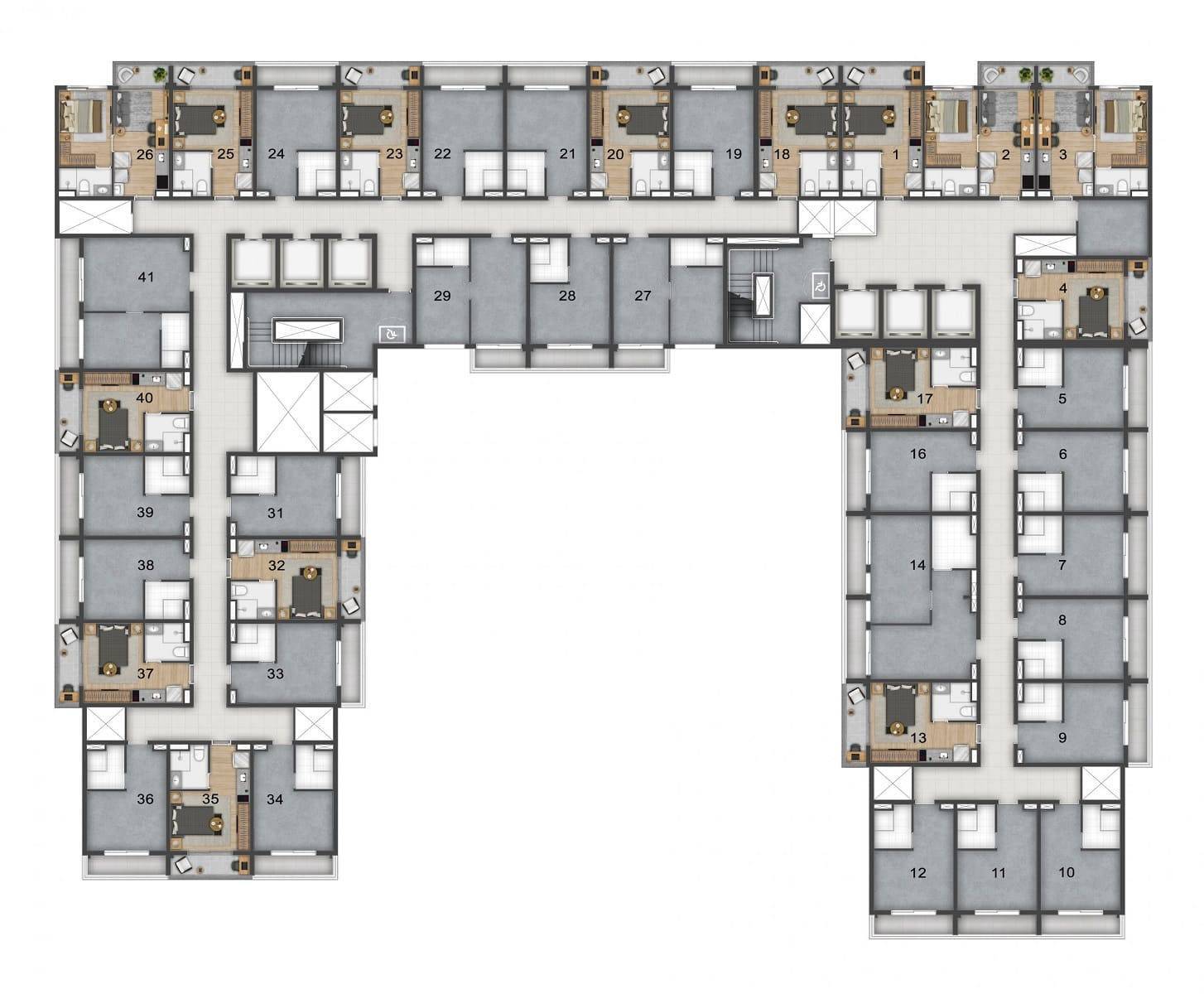 Apartamento, 1 quarto, 24 m² - Foto 7
