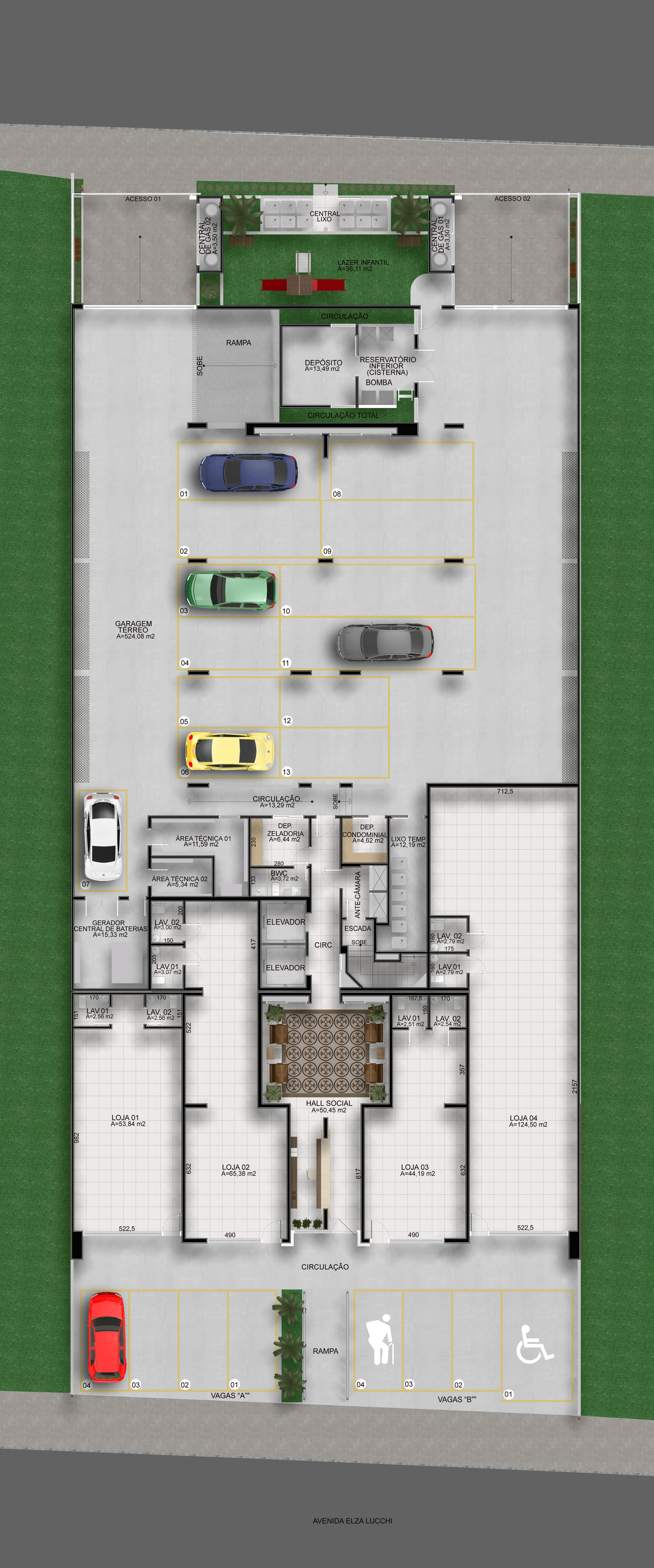 Residencial Hamburgo - Lojas