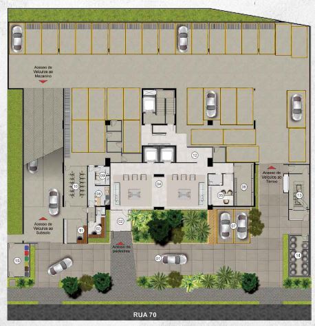 Skygarden Flamboyant - Palme